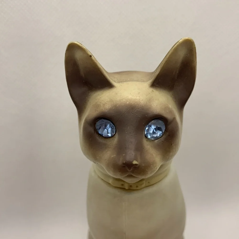 Avon Siamese Cat Perfume Bottle Vintage - Picture 6 of 7